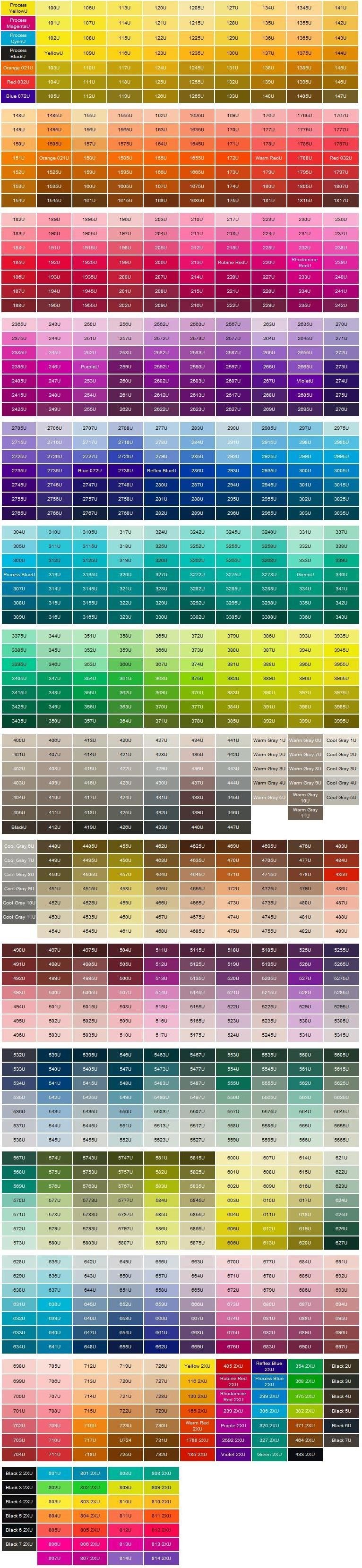 Cores para fabricar pins personalizados