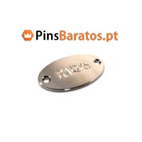 Medalha personalizada em prata