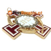 Medalhas personalizadas com logotipo JHS