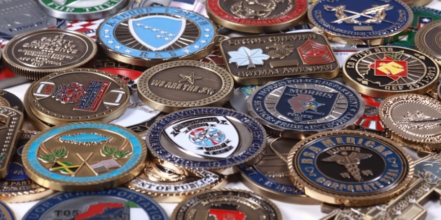 Moedas personalizadas